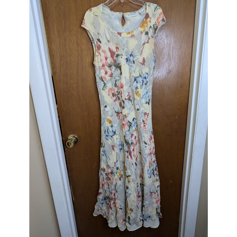 Vintage Ann Taylor silk dress